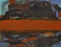 Perimeter 1, 11in x 14in, Oil on board, 2026