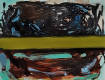 Perimeter 2, 12in x 16in, Oil on board, 2026