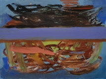 Perimeter 3, 12in x 16in, Oil on board, 2026