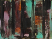 Ikat, 9in x 12in, Oil on panel, 2025