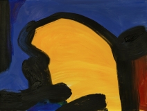 Big-Yellow-Shape-9in-x-12in-Oil-on-panael-2025