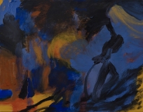 319-STILL-STANDING-11in-x-14in-OIL-PANEL-2025-sm