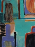 Busy Day, 9in x 12in, Oil on panel, 2025